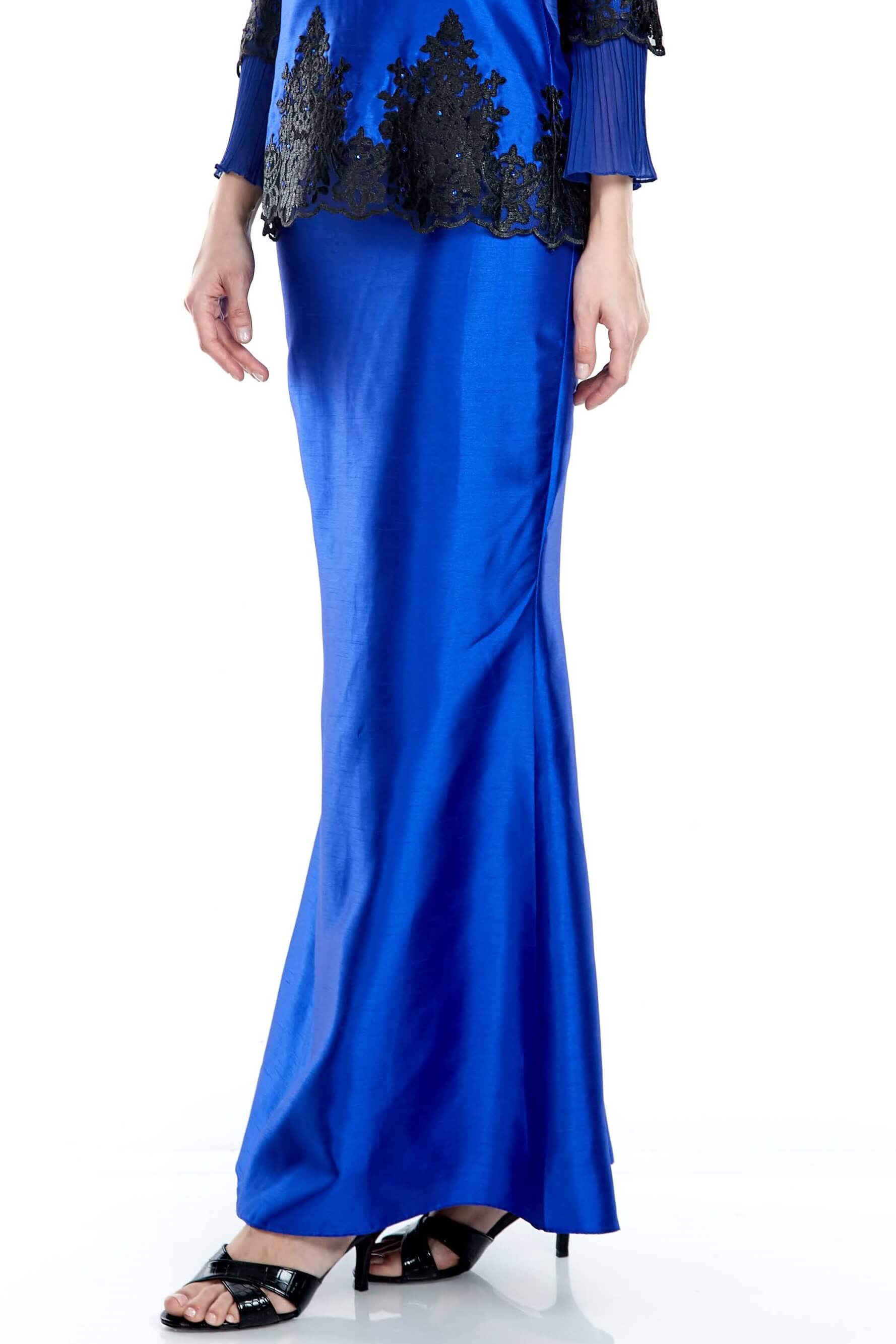 Royal Blue Mermaid Skirt (5)