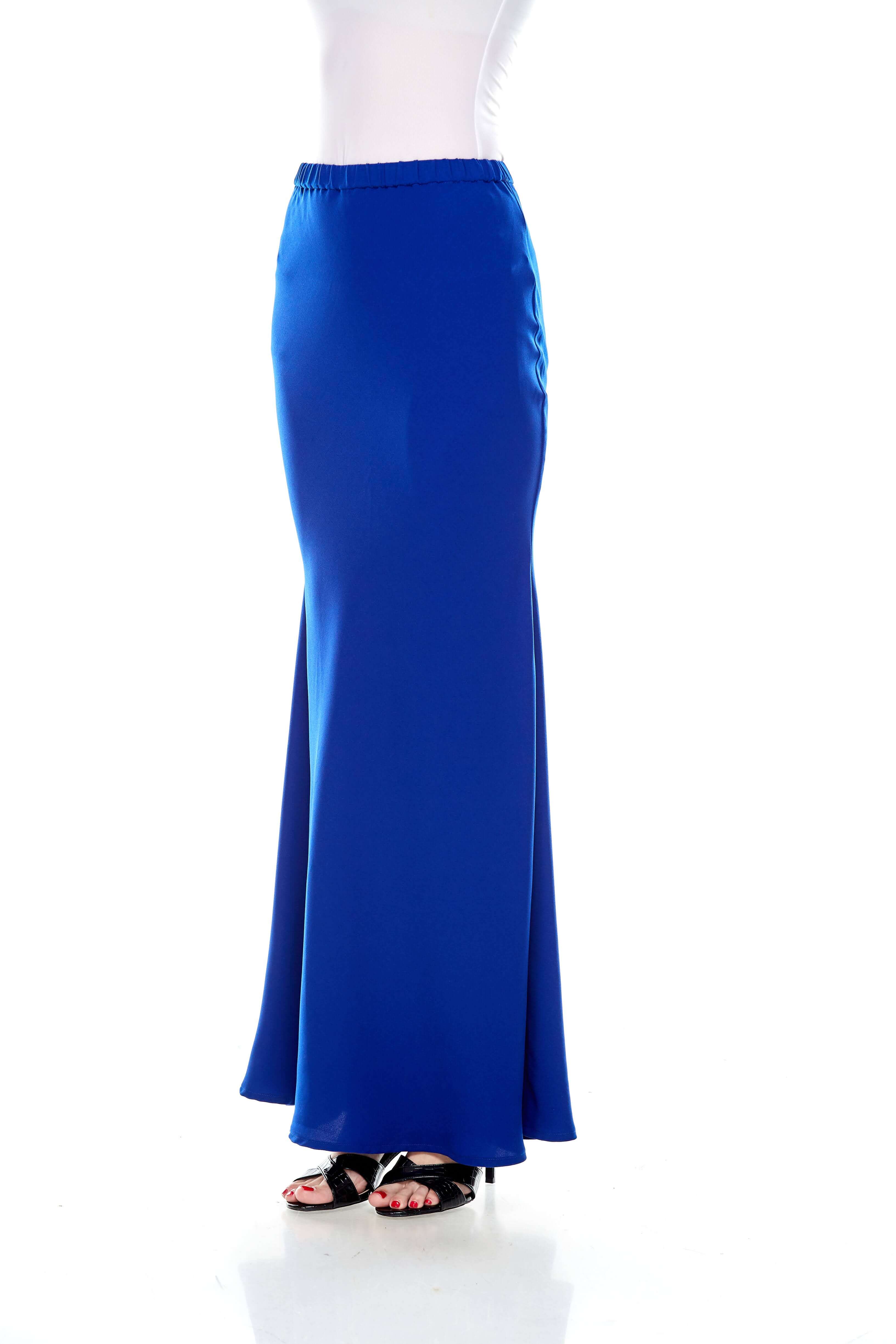 Royal Blue Mermaid Skirt (3)