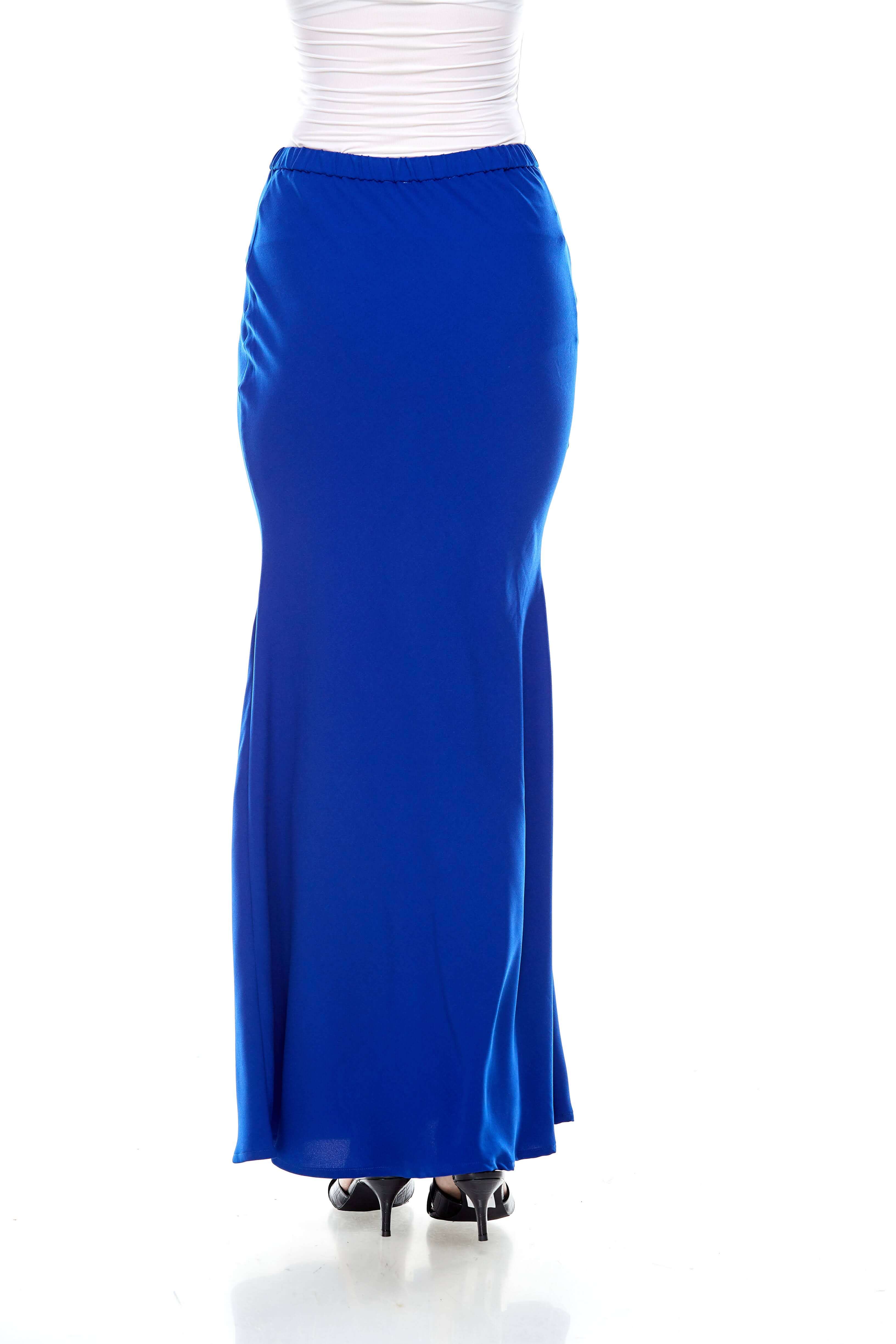 Royal Blue Mermaid Skirt (4)