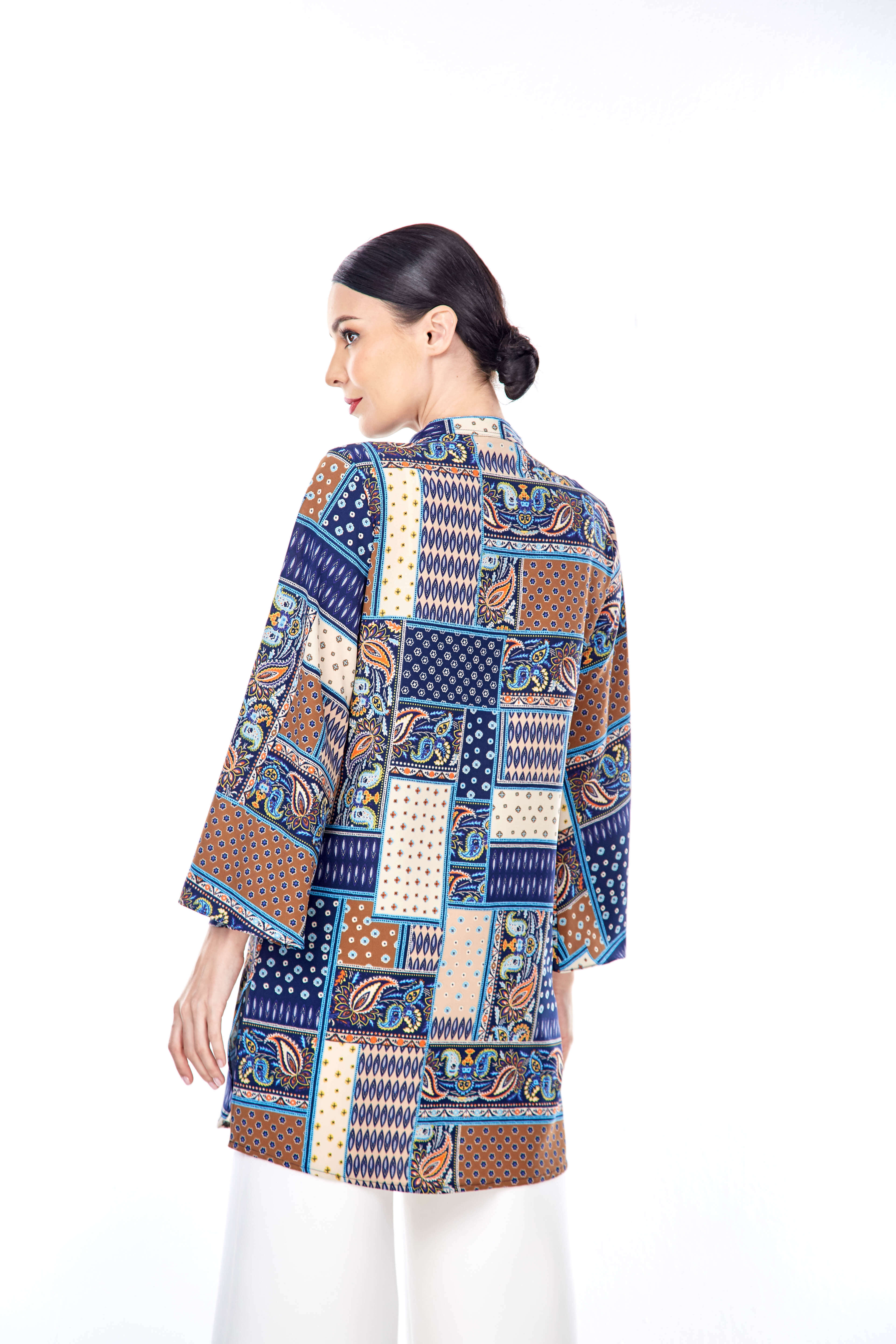 Safina Patchwork Printed Tunic (3)