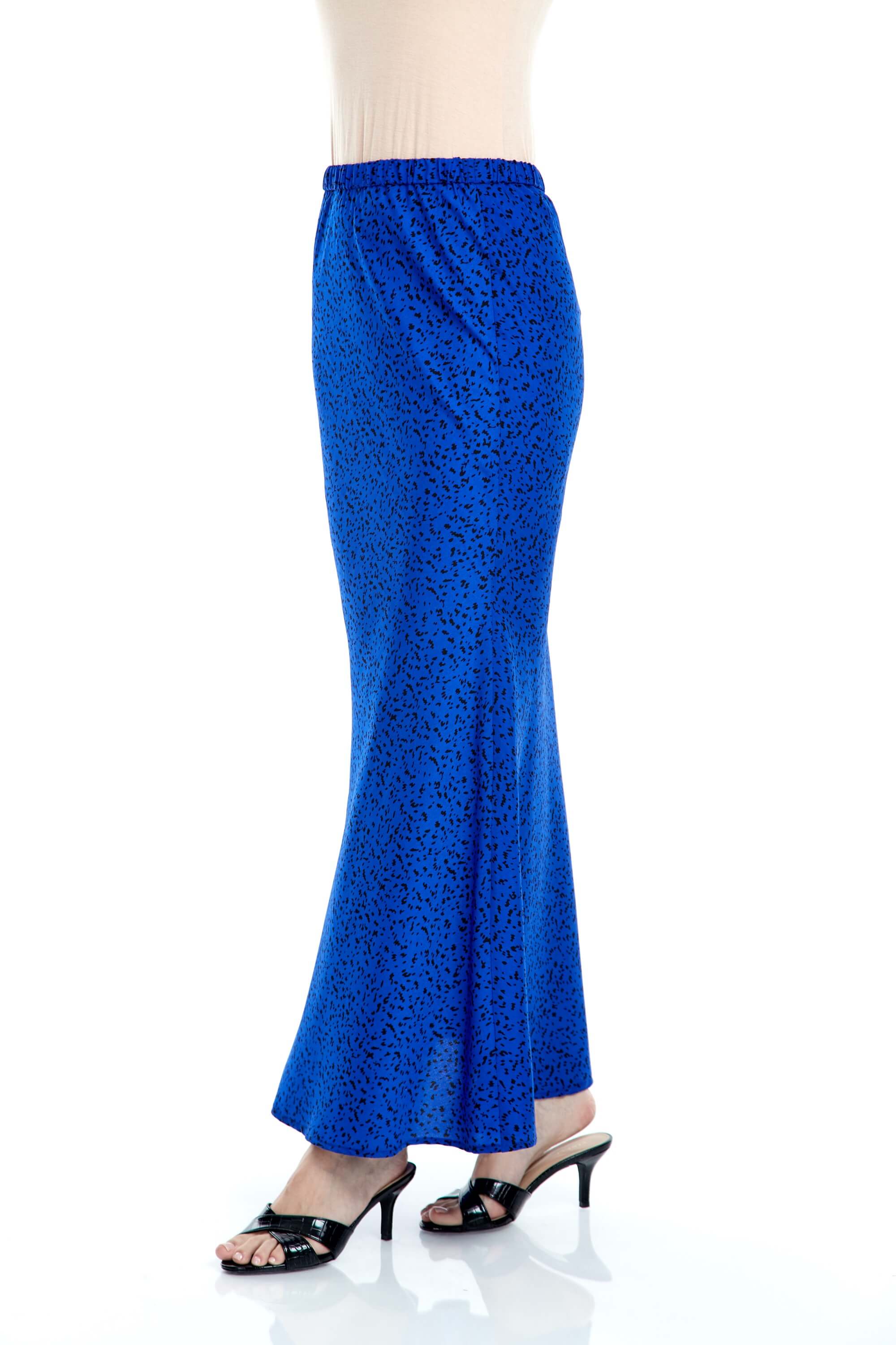 Tisha Royal Blue Spotted Skirt 2