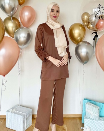 Rayqa Brown Blouse