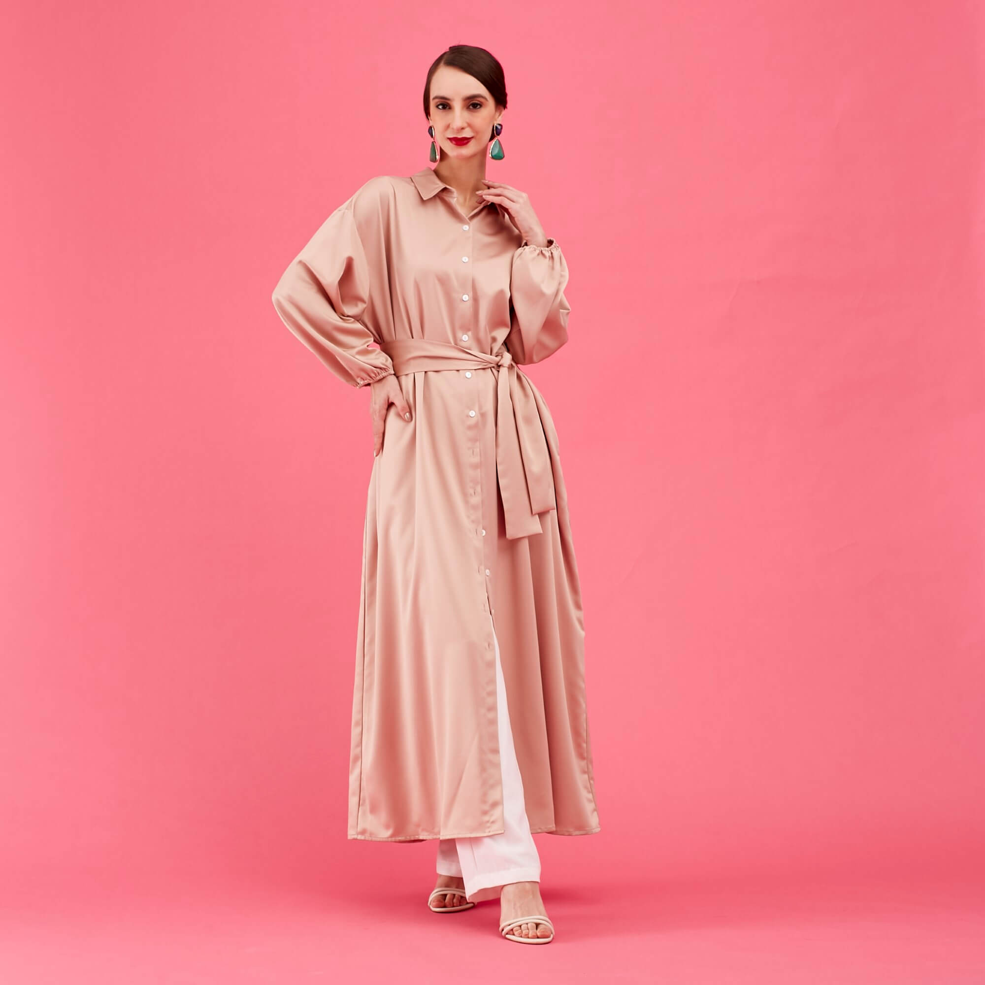 Medina Beige Dress (3)