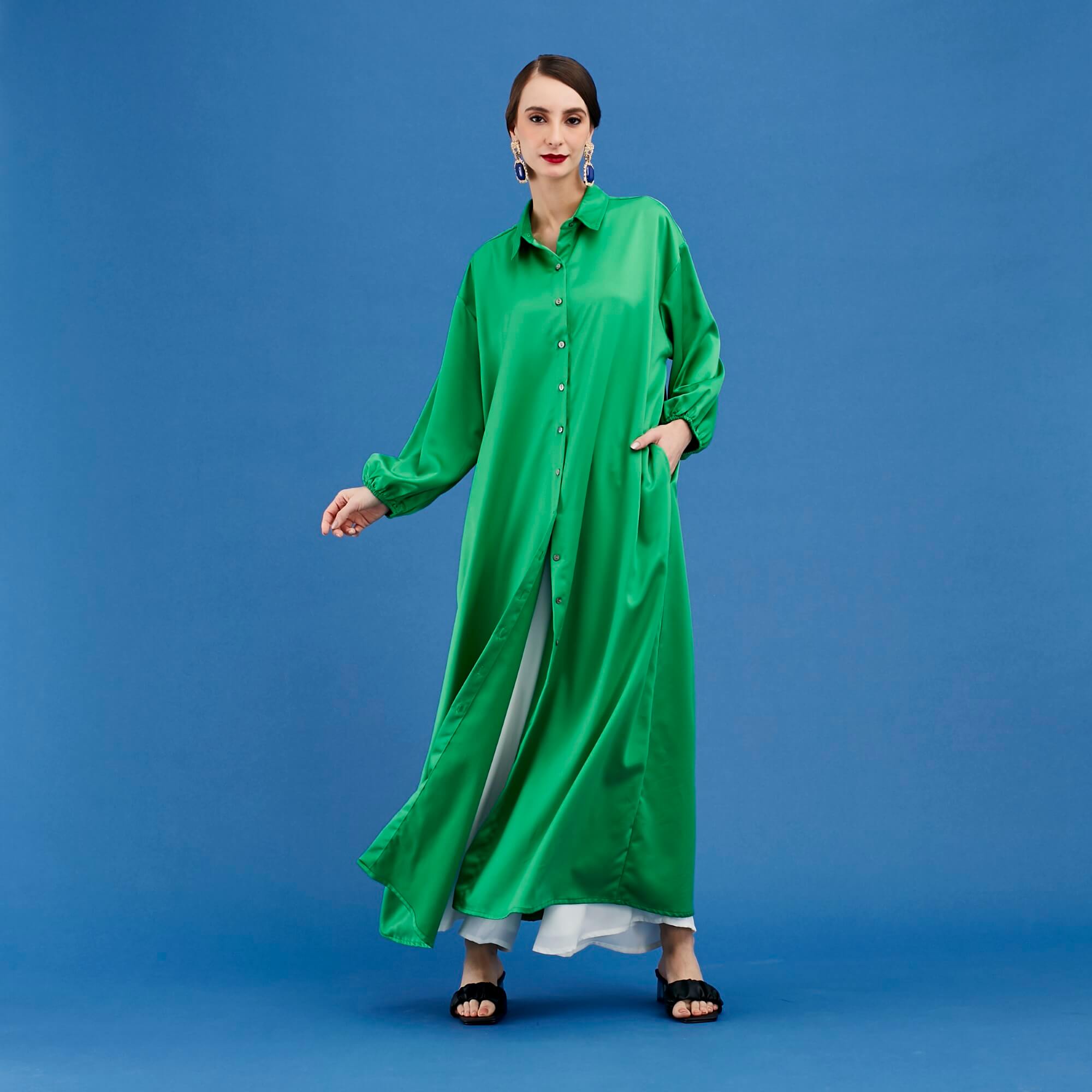 Medina Green Dress (2)