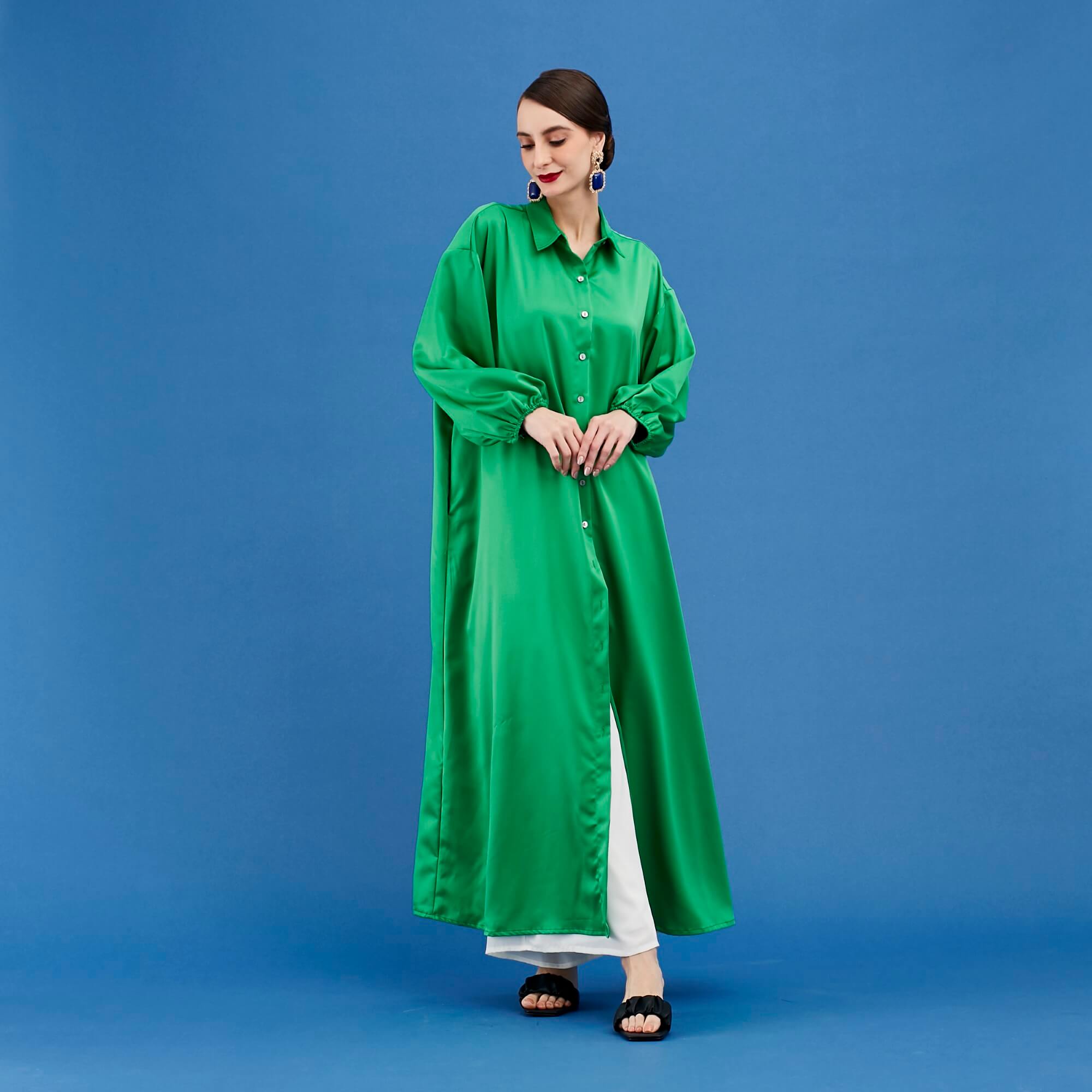 Medina Green Dress (3)