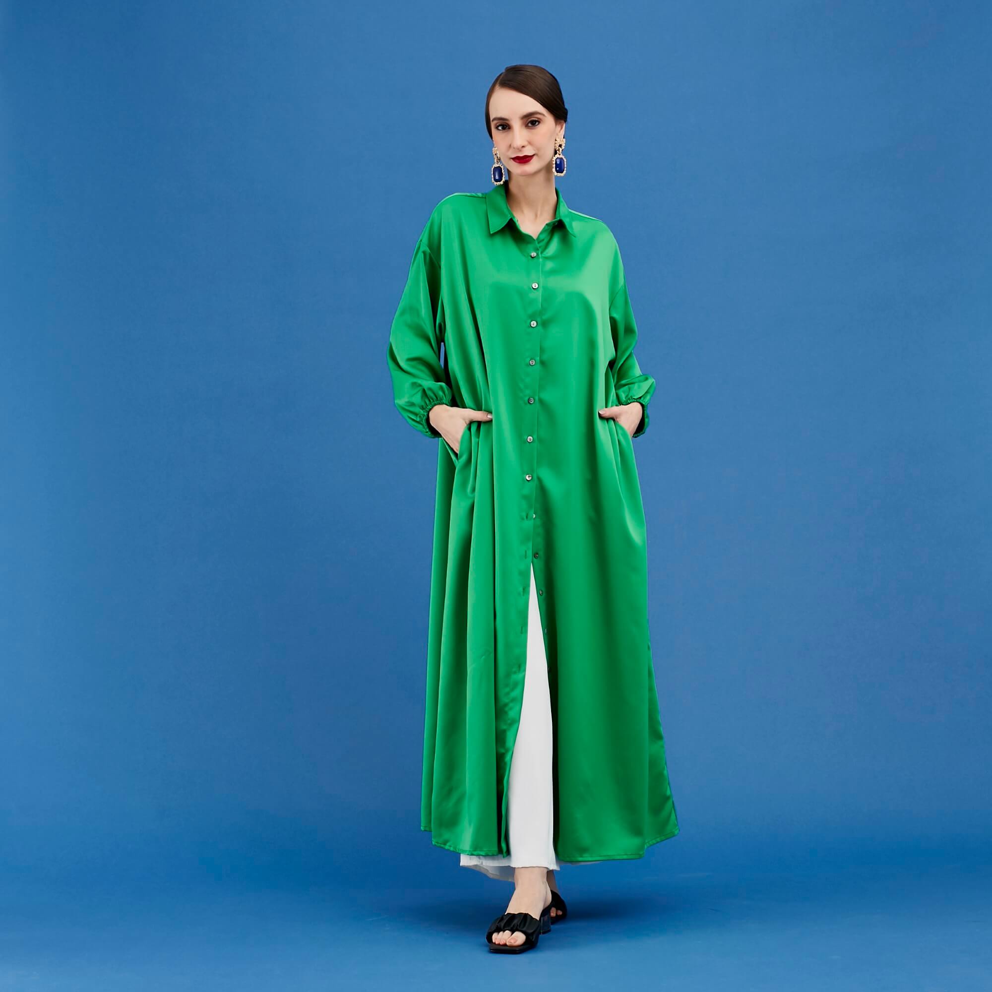 Medina Green Dress