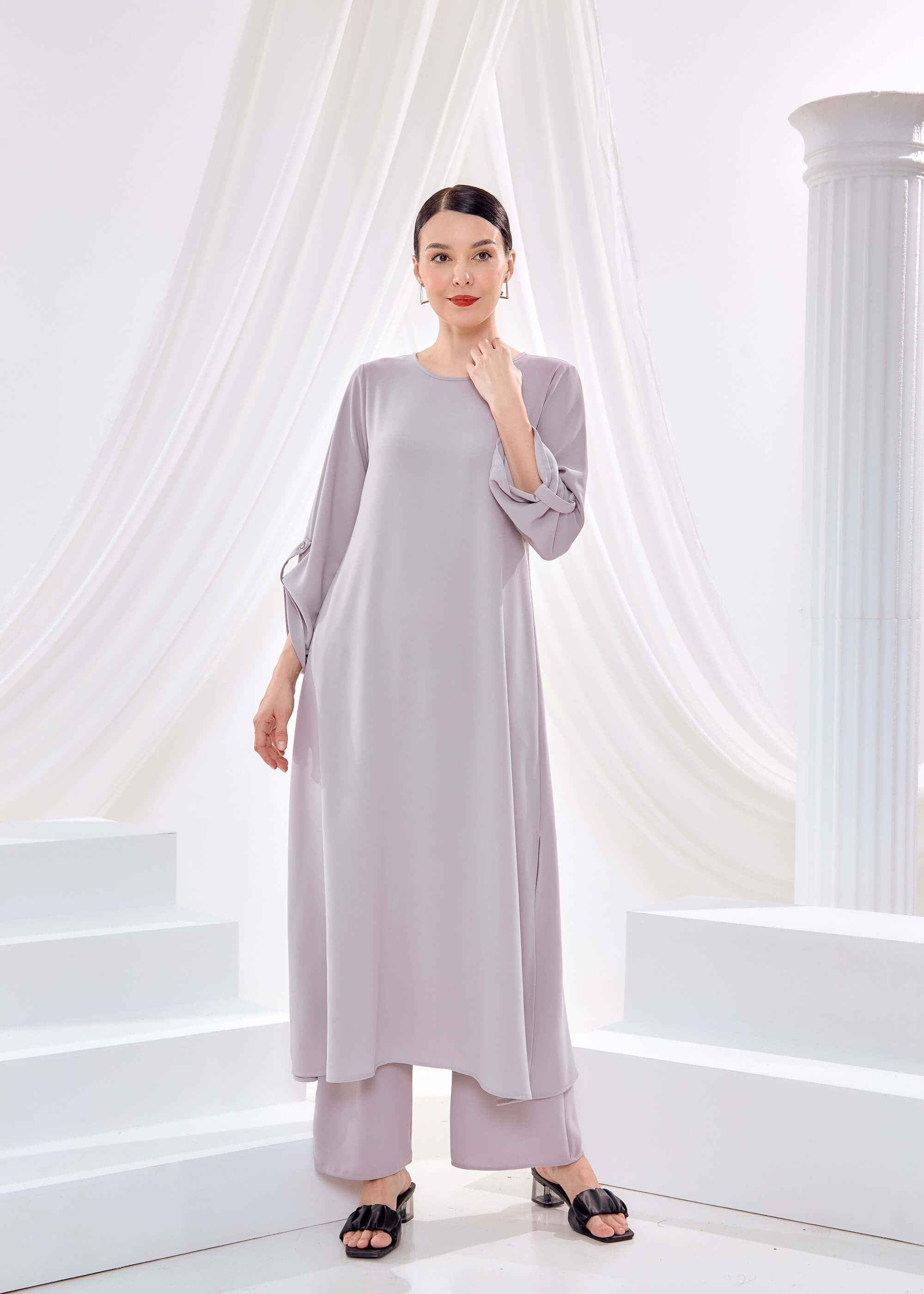 Madiha Grey Dress (2)