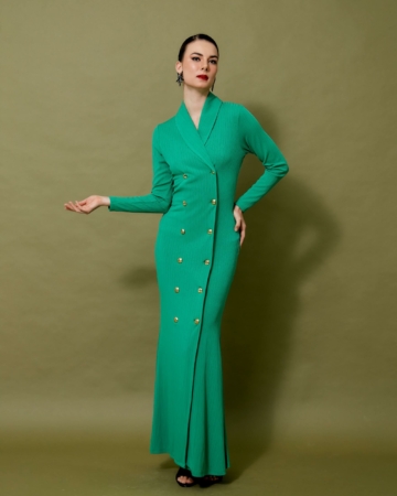 Aina Green Dress