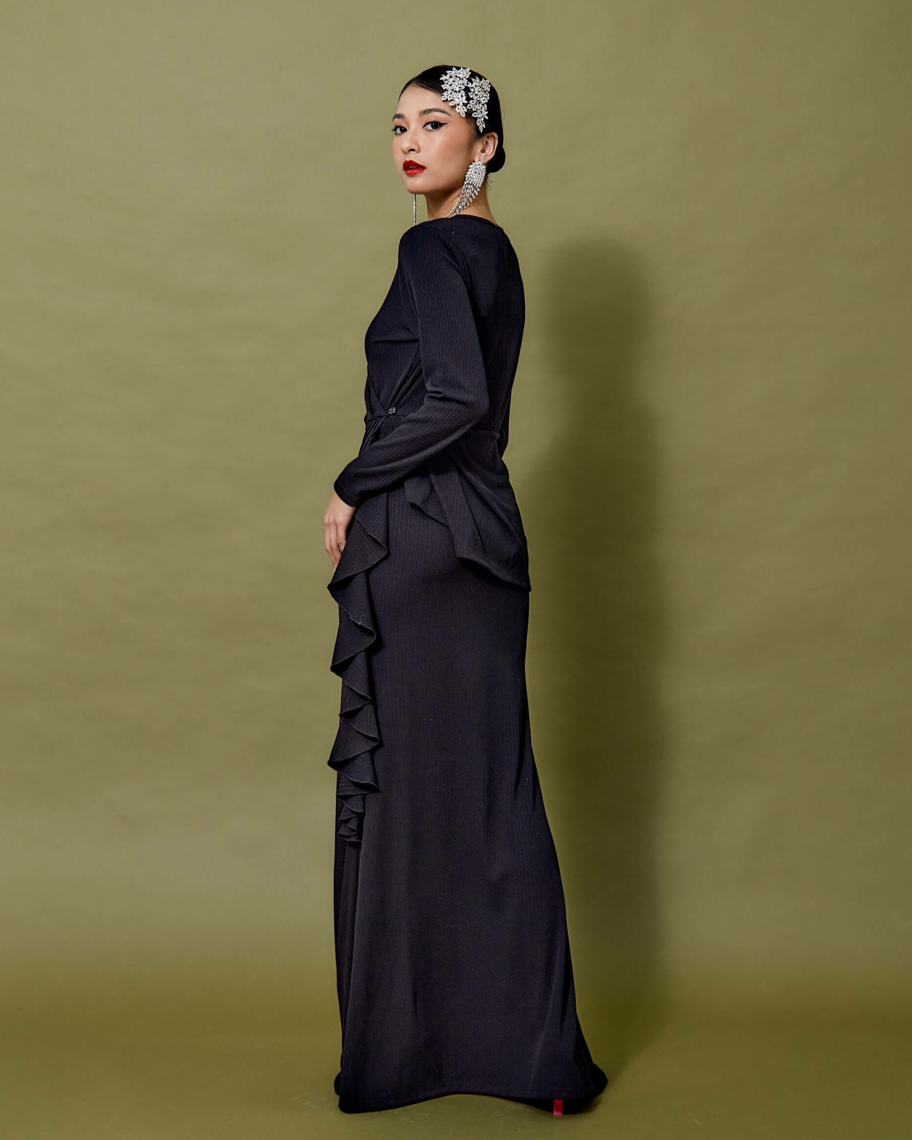 Anna Black Dress (2)
